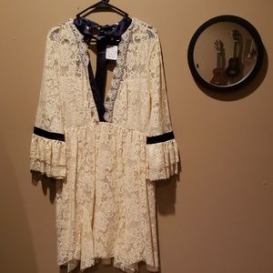Free People lace dress
